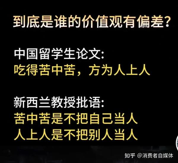 新西兰教授：吃得苦中苦，方为人上人 知乎