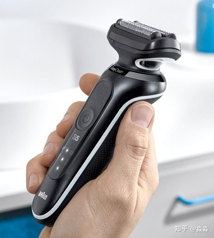 博朗小猎豹5系(braun)德国剃须刀往复式 1000s(白色)