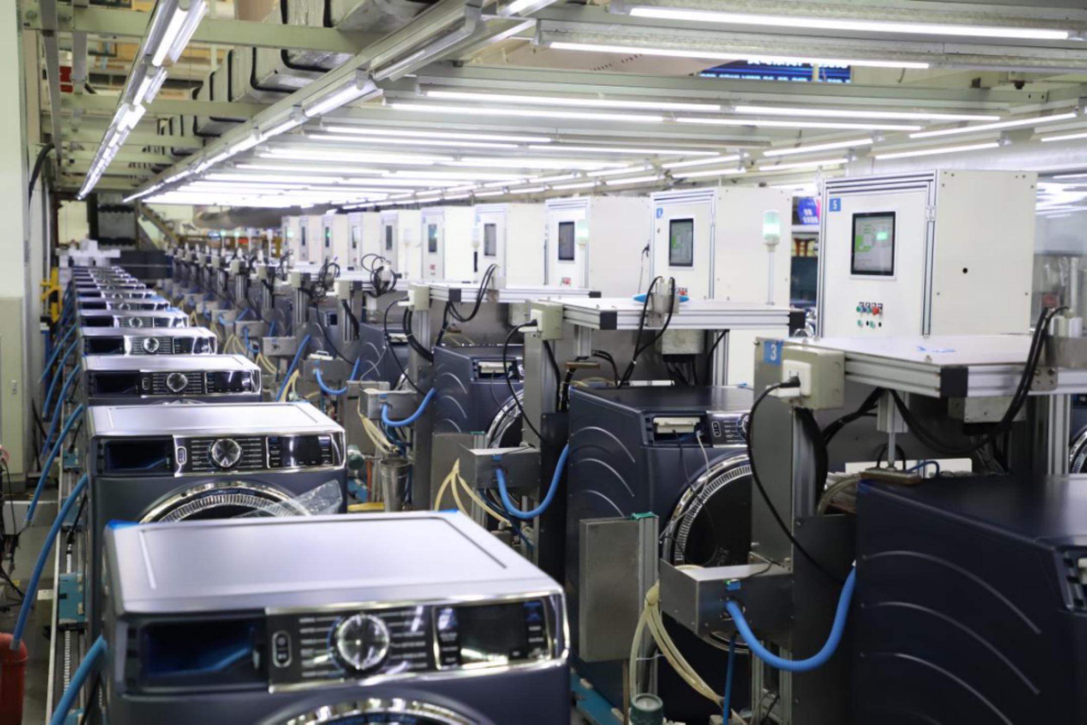 这座洗衣机工厂真的不一般