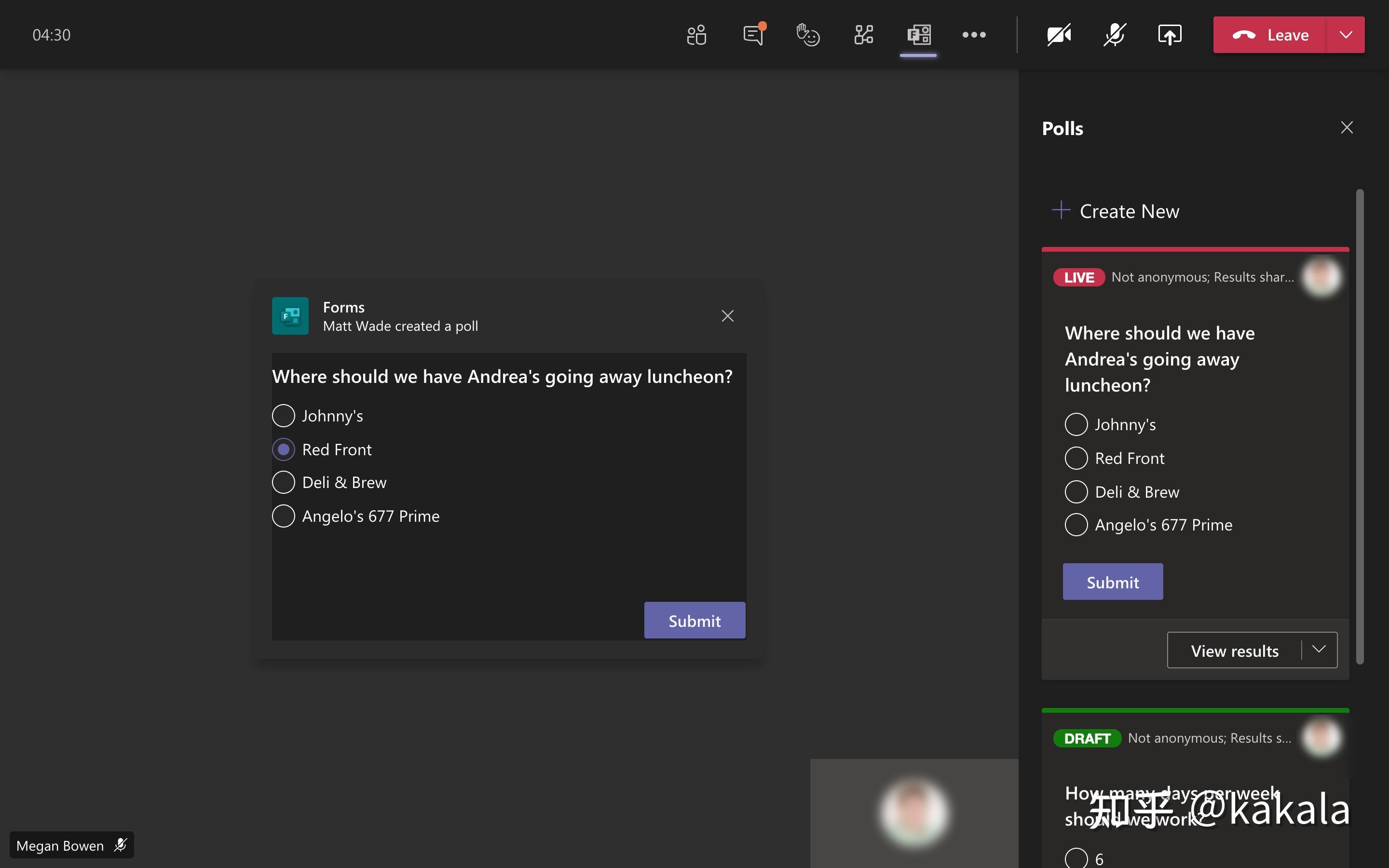microsoft teams poll anonymous