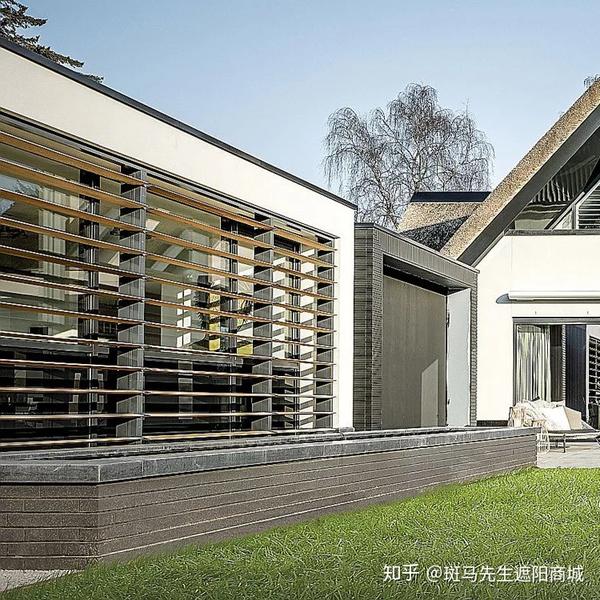 精品别墅异形百叶遮阳案例 - 知乎