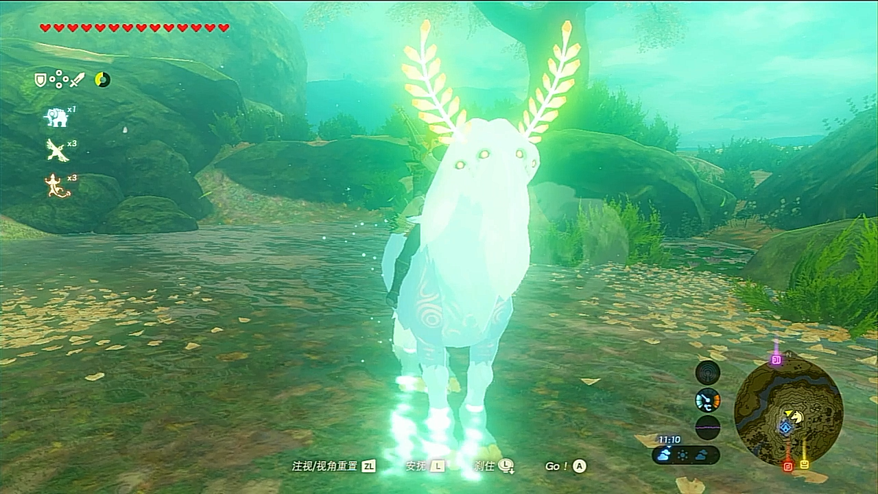 巨巨可爱的游戏记录 - 塞尔达传说 旷野之息 (p113) 山神~驾驾驾