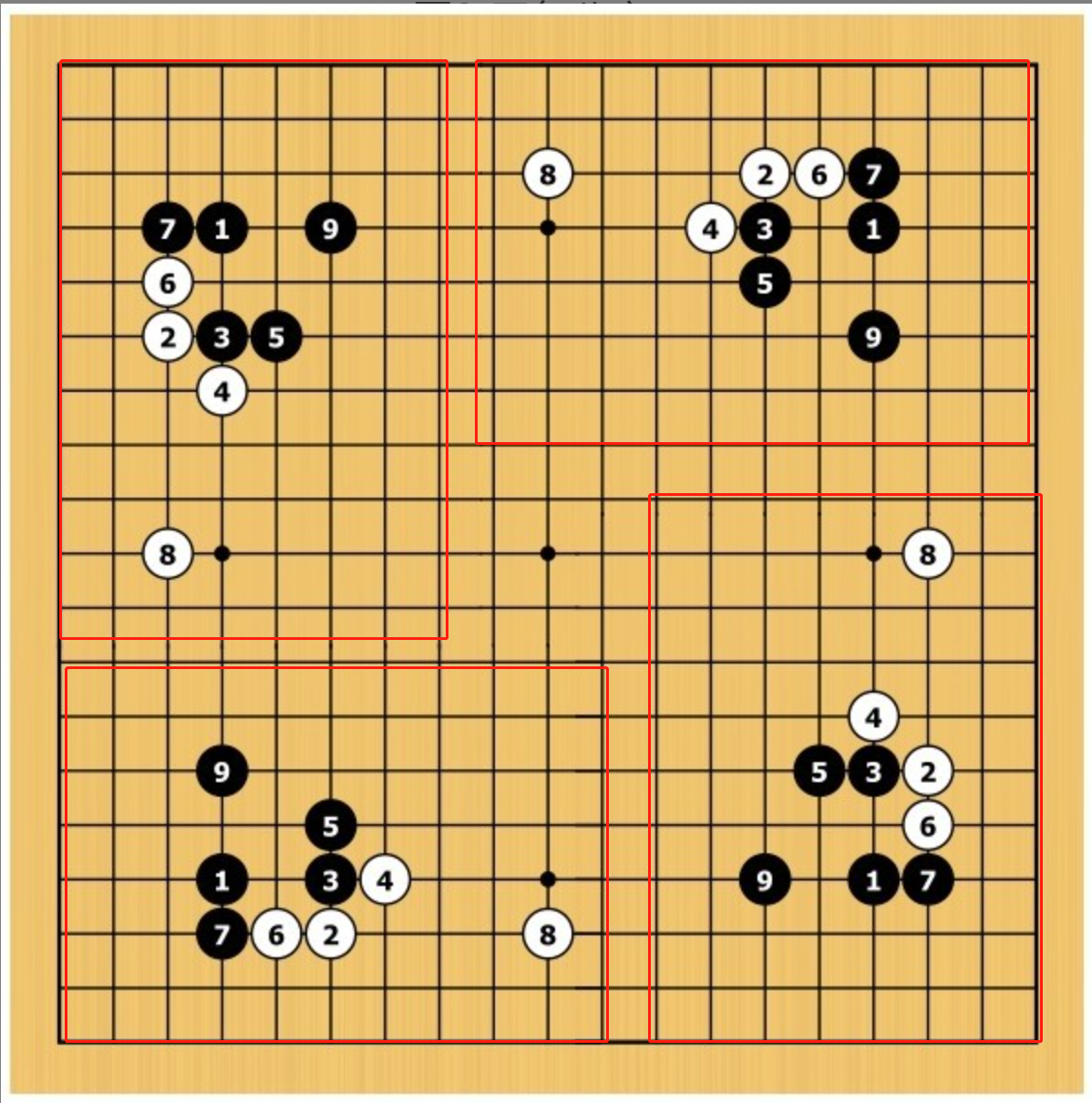 围棋开局定式图片