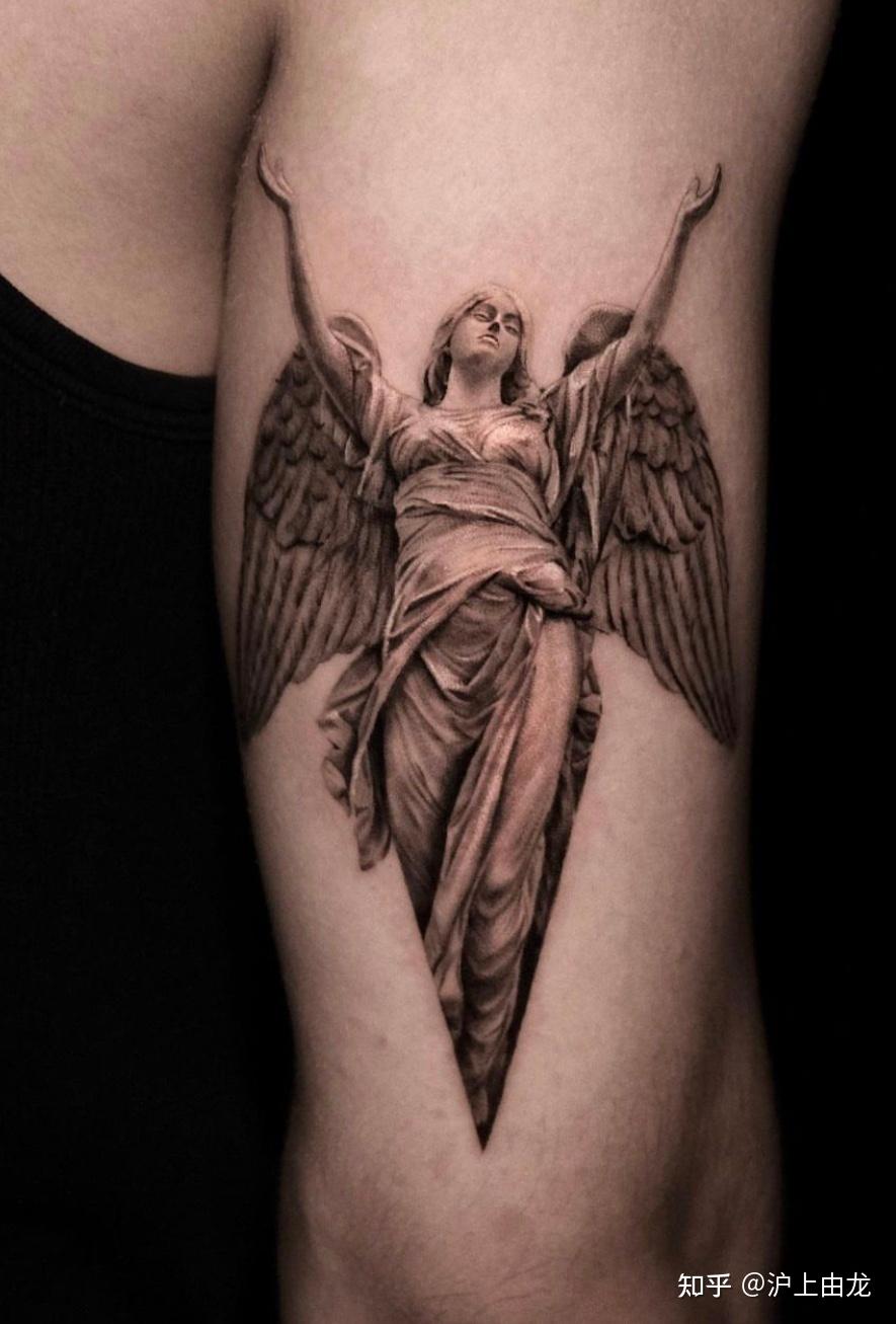 上海纹身店,浦东由龙纹身工作室 天使纹身图案分享