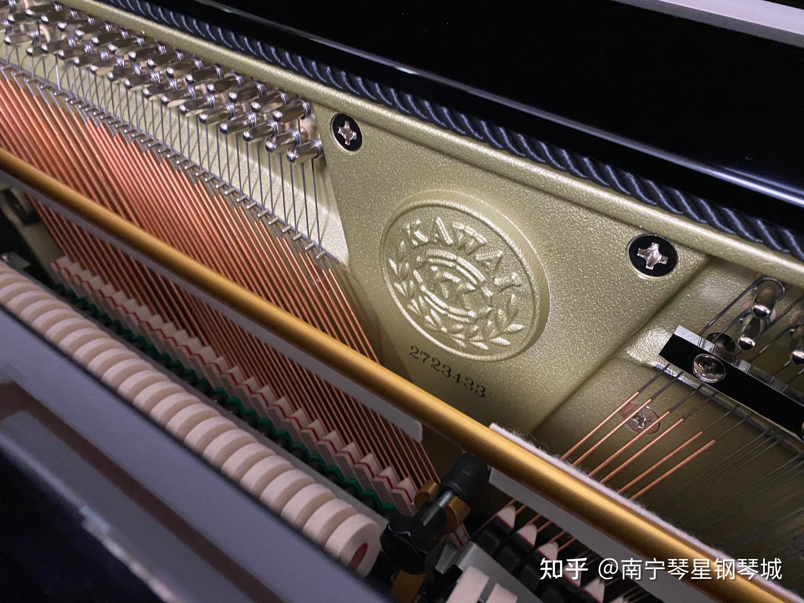 南宁资深二手钢琴玩家卡瓦依日本进口钢琴k500不玩虚假