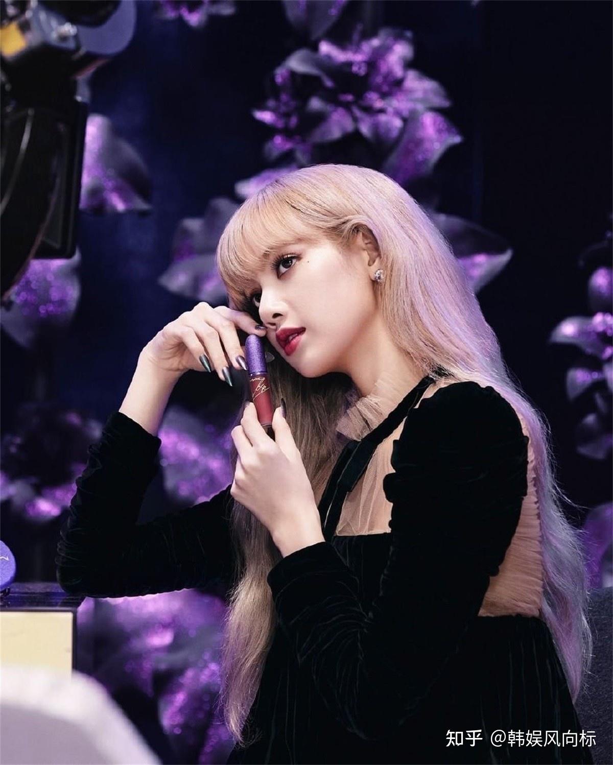 blackpinklisa推出自己的彩妆系列6种唇彩12色眼影