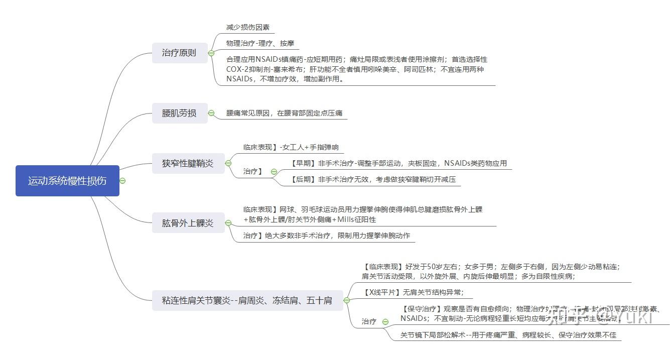 骨与骨连结思维导图图片