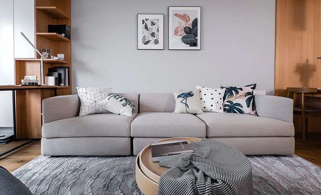 沙发墙这样设计真的酷爆了完全不输电视墙