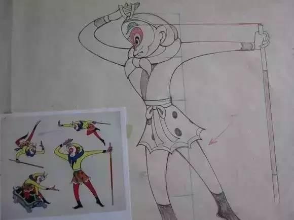 还是那个有着传统中国韵味,黄衣红裳虎皮裙的美 猴 王