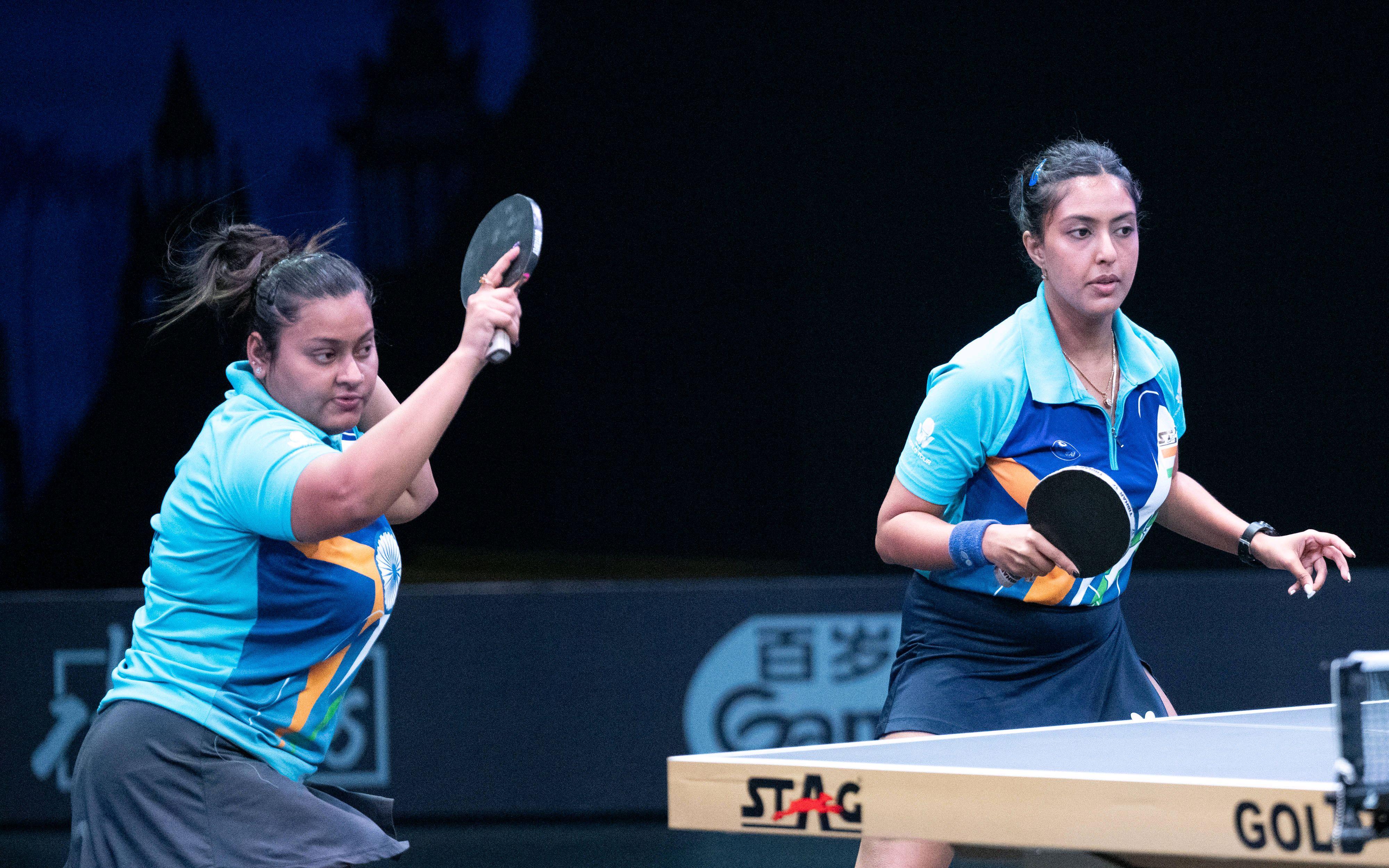 陈梦和阿库拉同区陈幸同和孙颖莎同区王曼昱和平野美宇同区