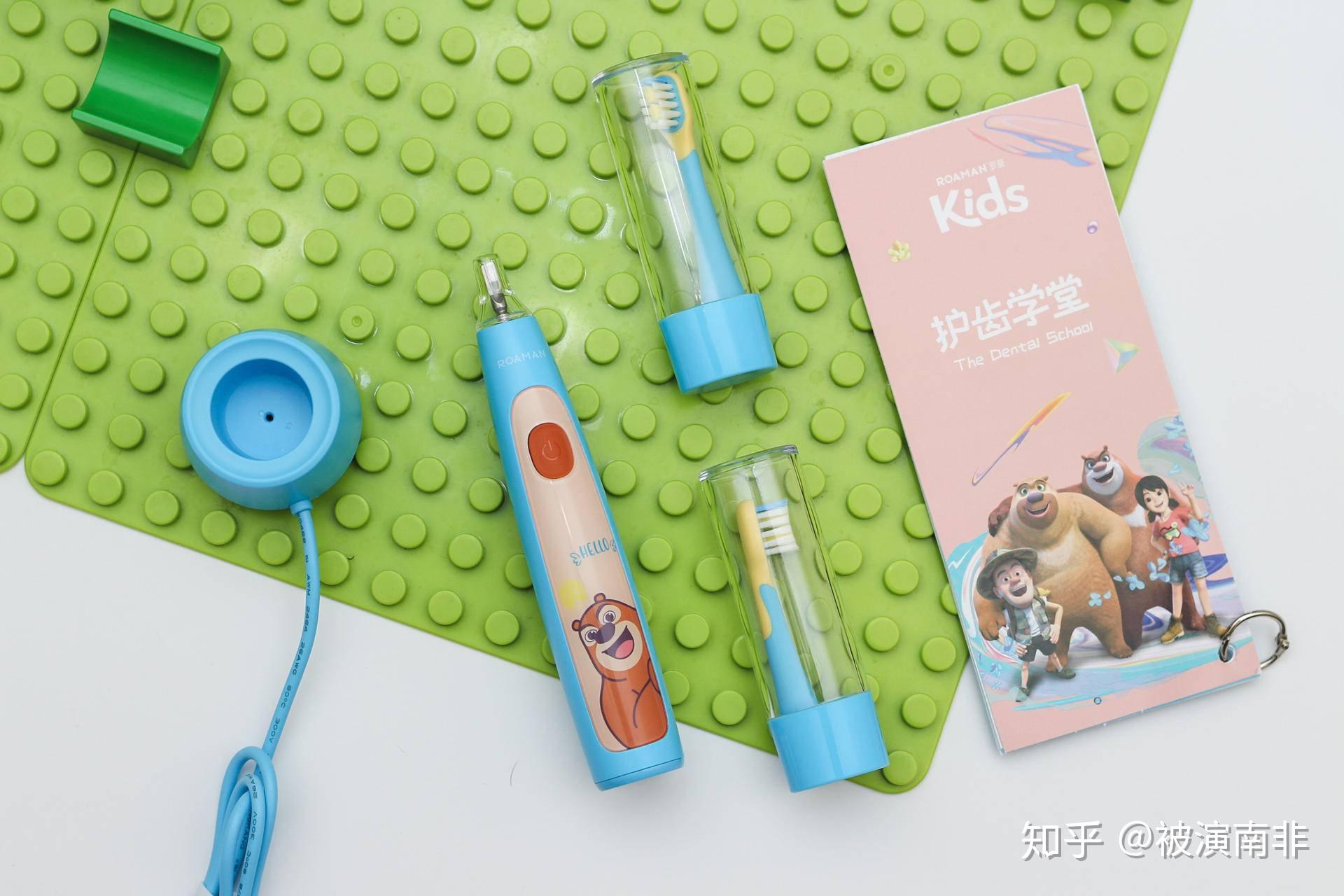 小熊熊伴孩子刷牙,罗曼儿童电动牙刷k6体验 - 知乎