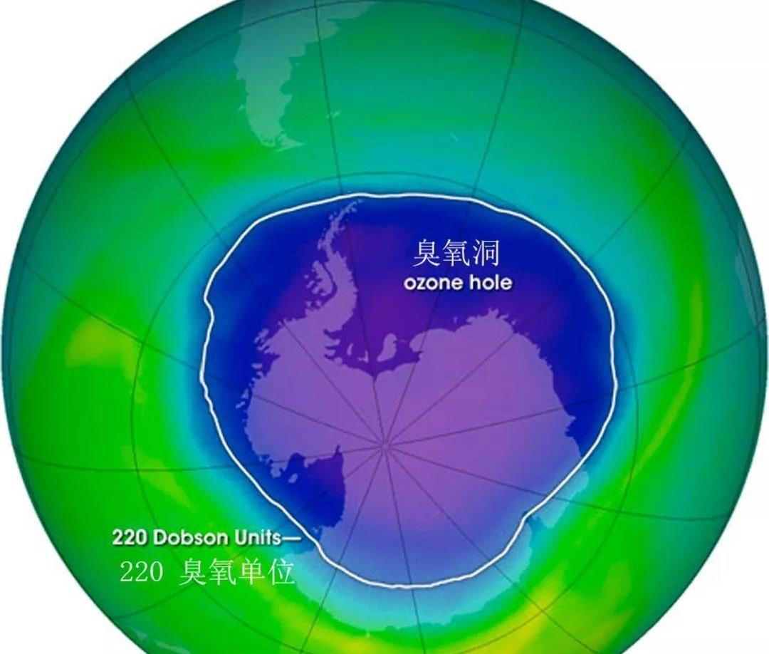 参考资料:《环球时报》9月17日文章《南极臭氧空洞异常增大 面积已超