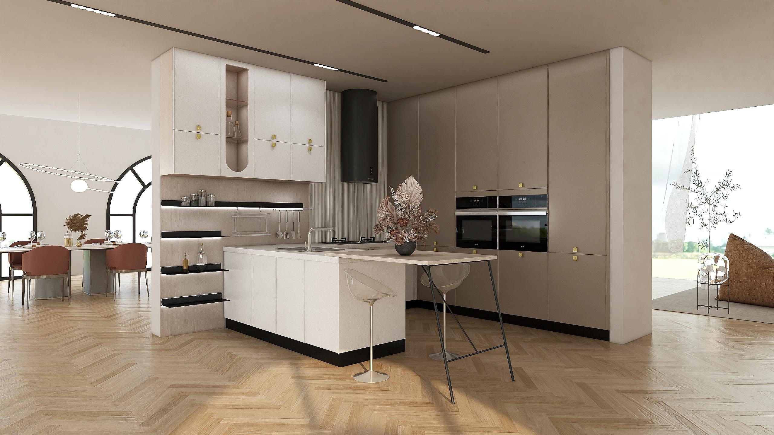 欧式古典撞上现代知性,再现时尚优雅,女性高档格调的生活空间