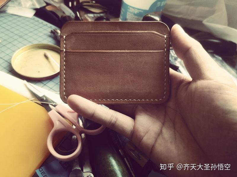 手工皮具卡包制作教程 - 知乎