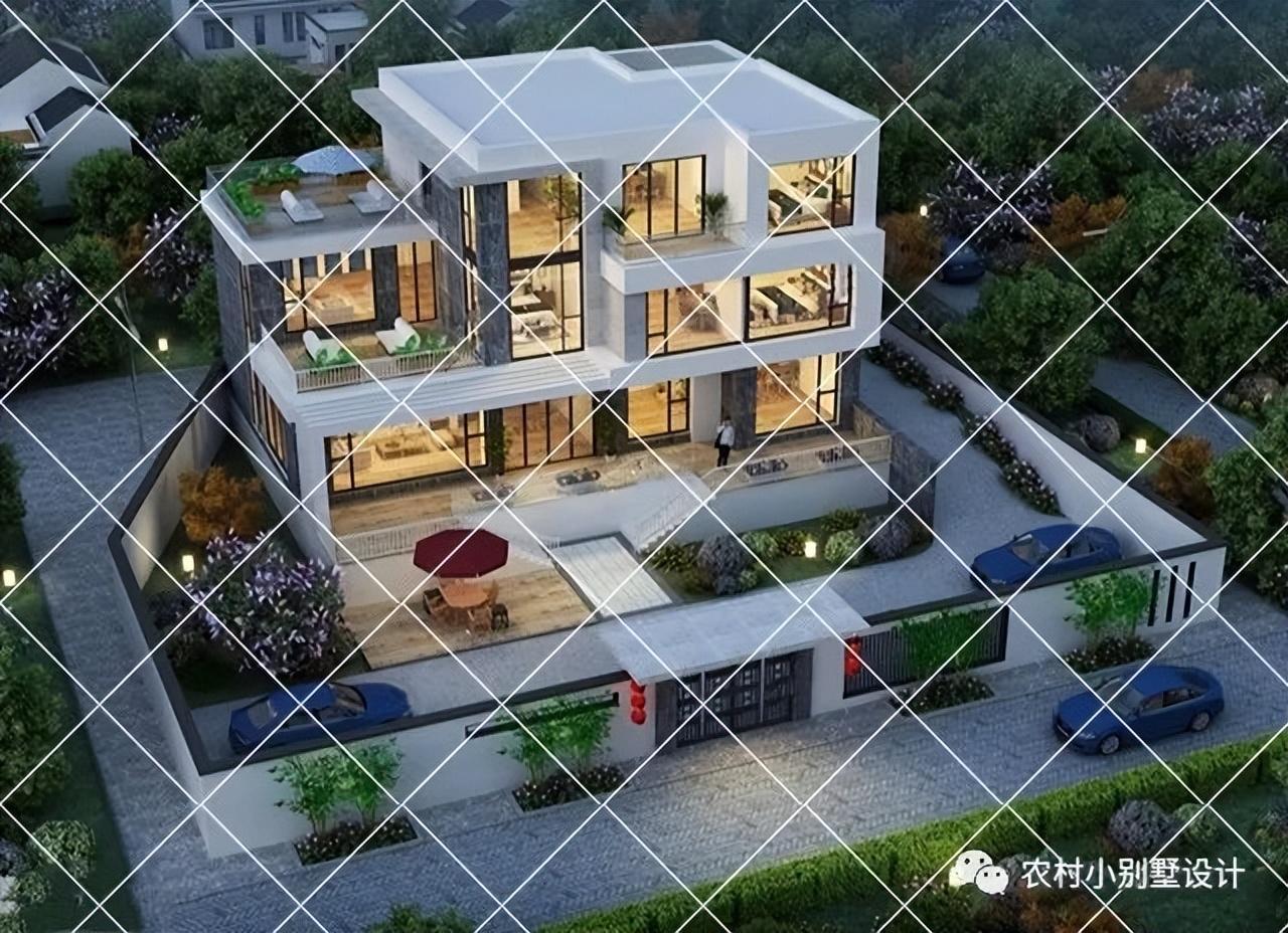 为什么农村现代开始流行现代风别墅,看这35款现代农村自建房别墅设计图你就知道了 - 知乎