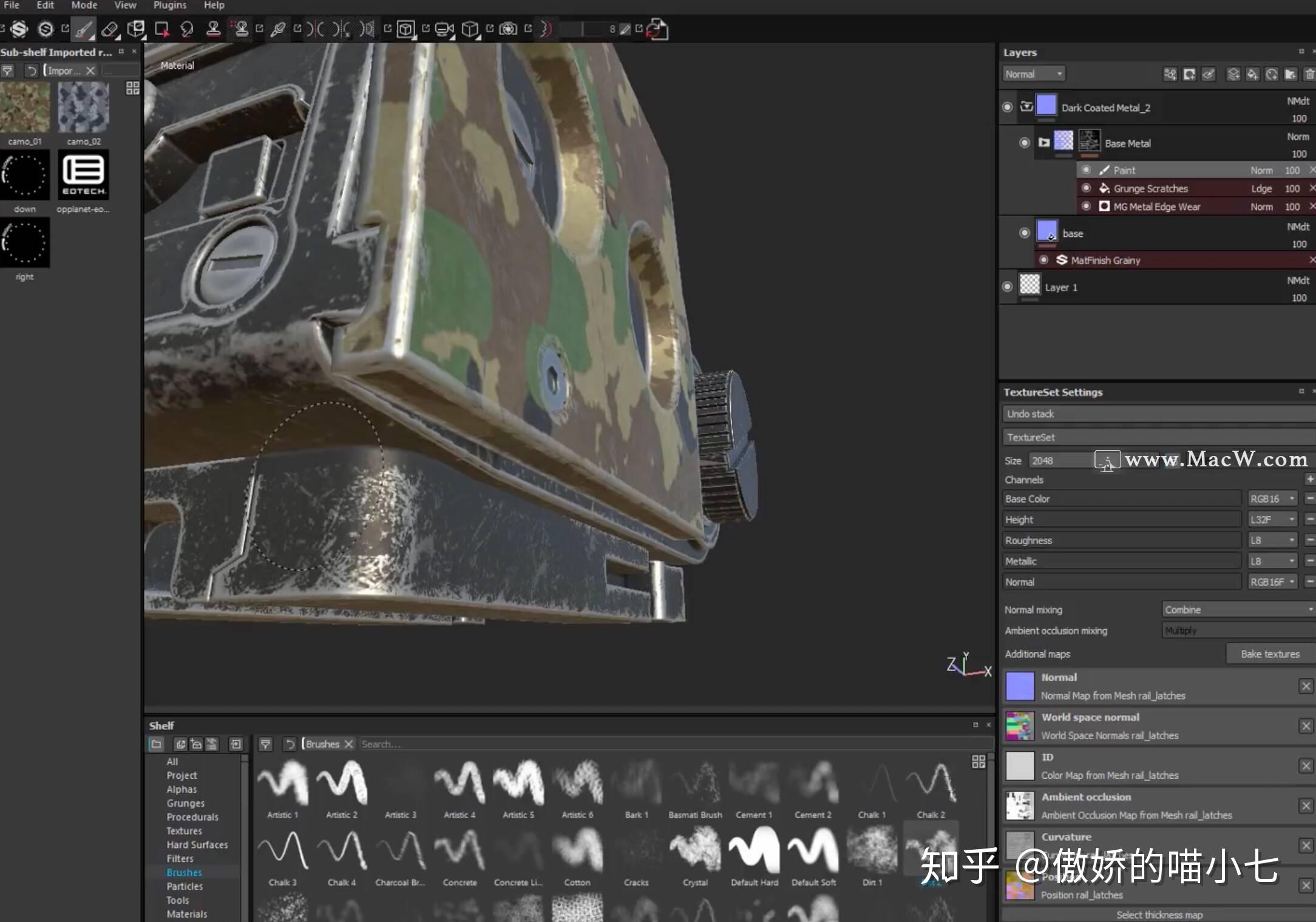 一款实用3d绘图软件substancepainter2019mac