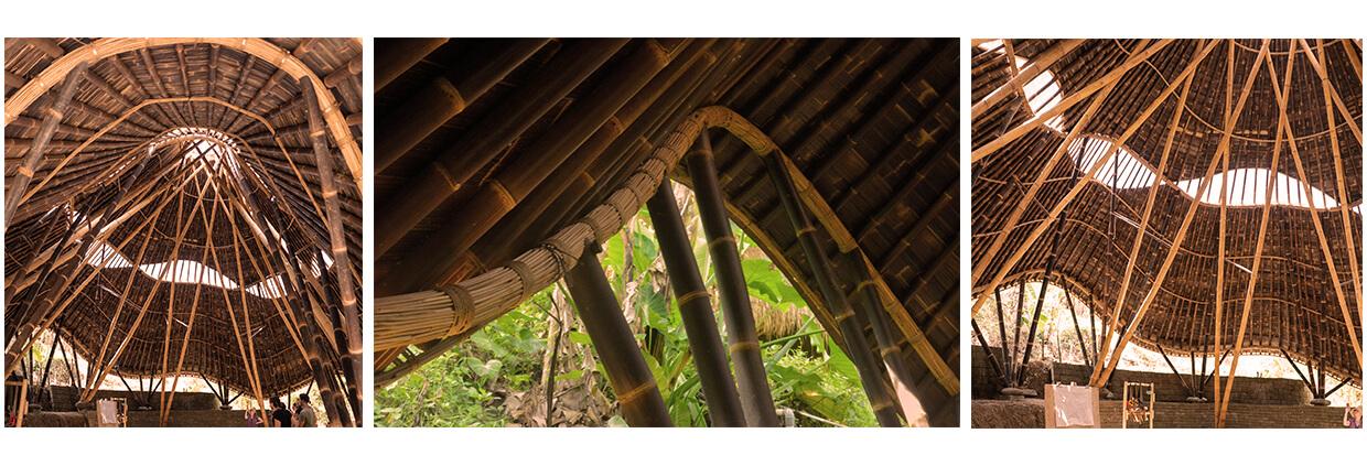 全球特色竹建筑 竹结构 竹子弯曲的方法(设计+建造)境道原竹 - 知乎